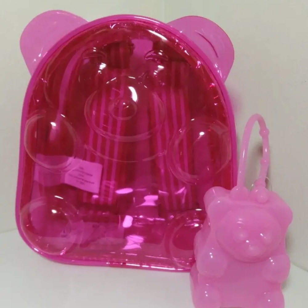 Teddy Bear Backpack and PocketBac Holder Set